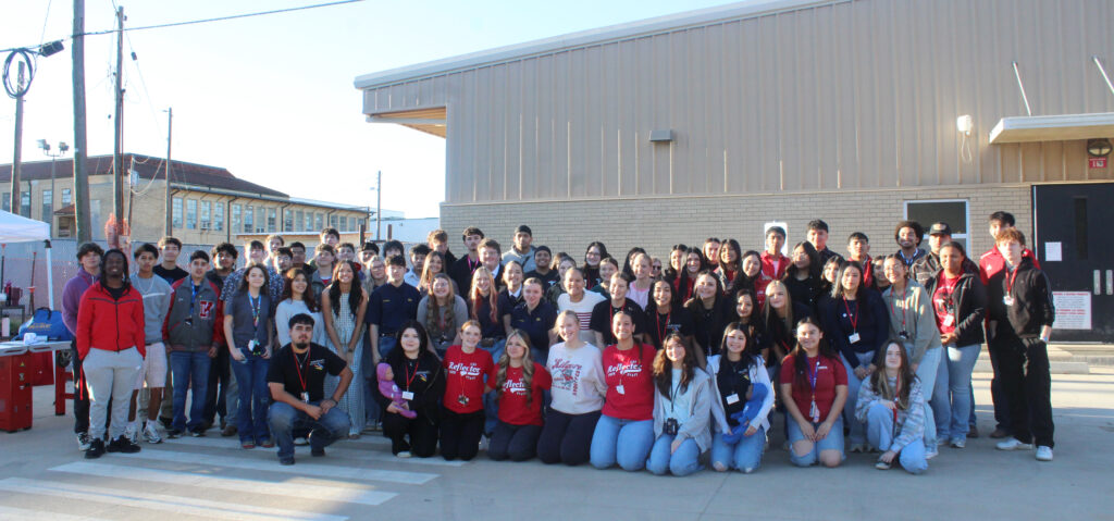 CTE students group photo